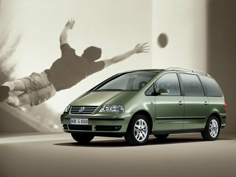 Volkswagen Sharan, Generation 1, 7M, second facelift, Minivan