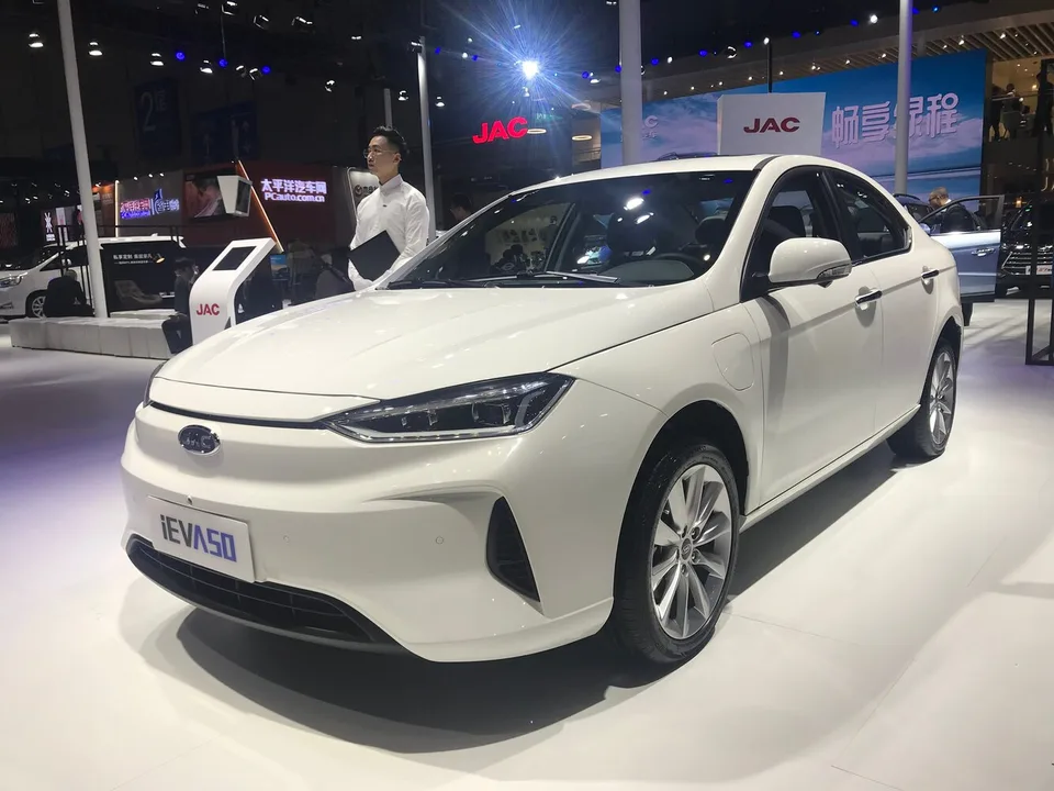 JAC iEVA50, Generation 1, facelift, Sedan