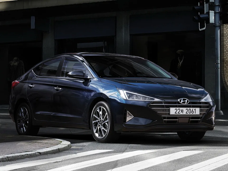 Hyundai Avante, Generation 6, AD, facelift, Sedan