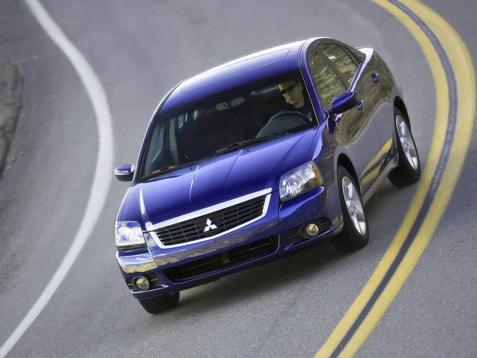 Mitsubishi Galant, Generation 9, second facelift, Sedan