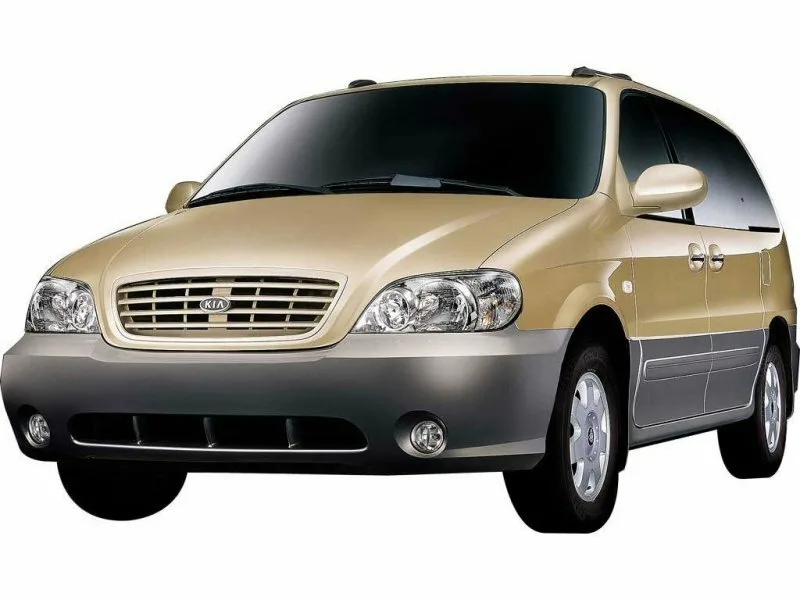 Kia Carnival, Generation 1, UP/GQ, facelift, Minivan