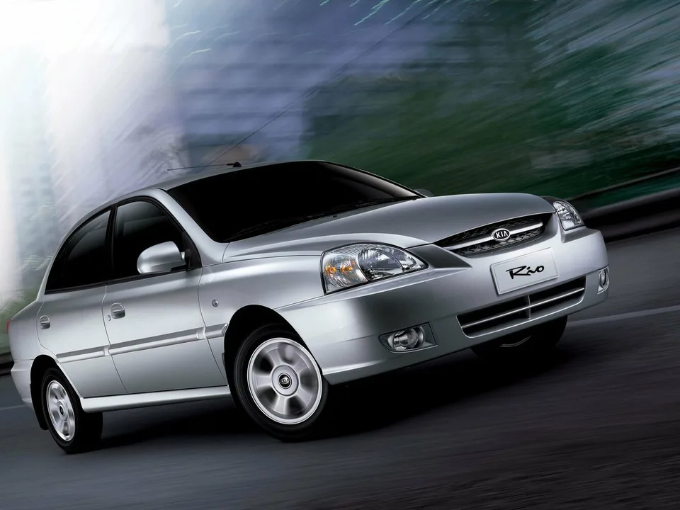 Kia Rio, Generation 1, DC, facelift, Sedan
