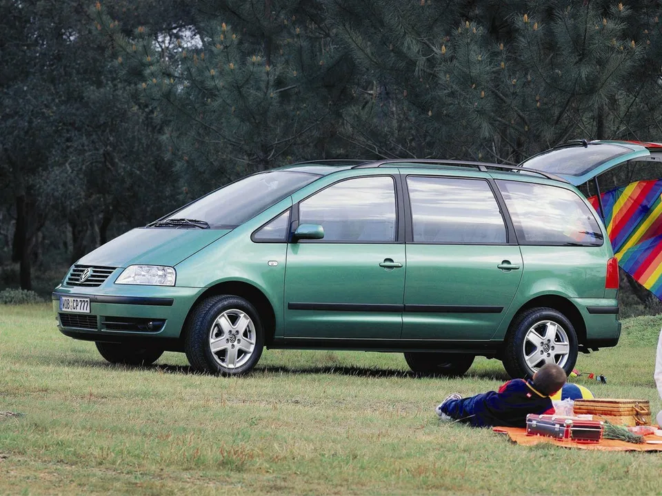 Volkswagen Sharan, Generation 1, 7M, facelift, Minivan