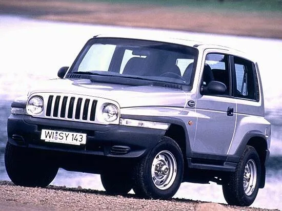 Daewoo Korando, , 3-door SUV