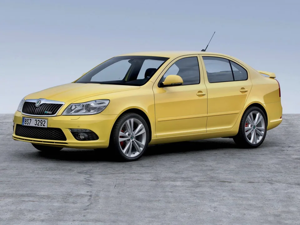 Skoda Octavia RS, II Рестайлинг, Liftback