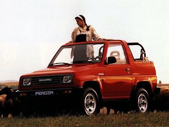 Daihatsu Feroza, , Open-top SUV
