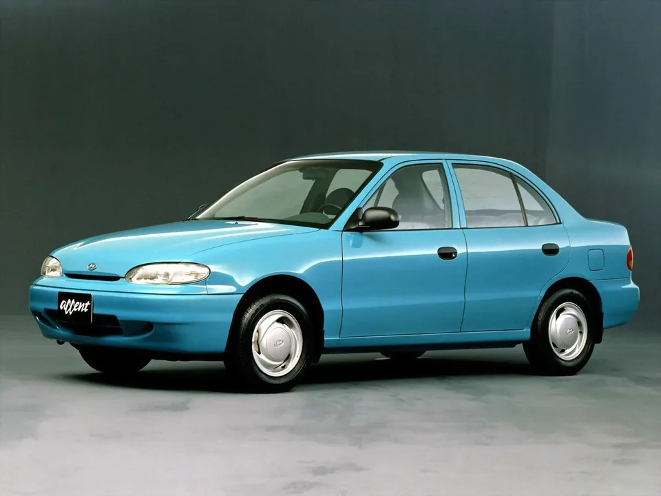 Hyundai Accent, Generation 1, X3, Sedan