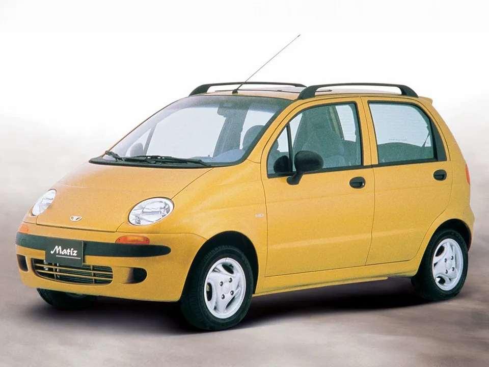 Daewoo Matiz, 1 поколение, M100, Хэтчбек, 5 дверей
