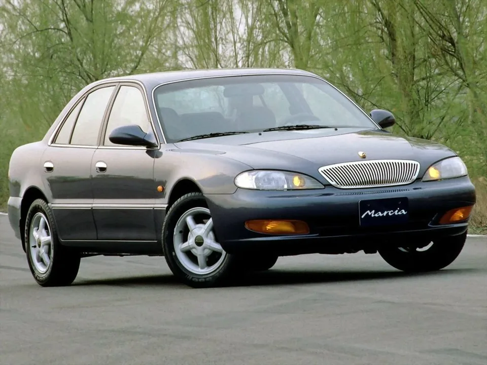 Hyundai Marcia, , Sedan