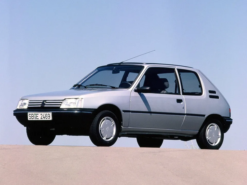Peugeot 205, , 3-door hatchback