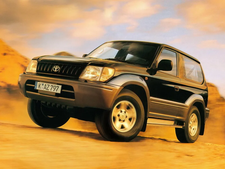 Toyota Land cruiser prado, 90 Series, Внедорожник, 3 двери