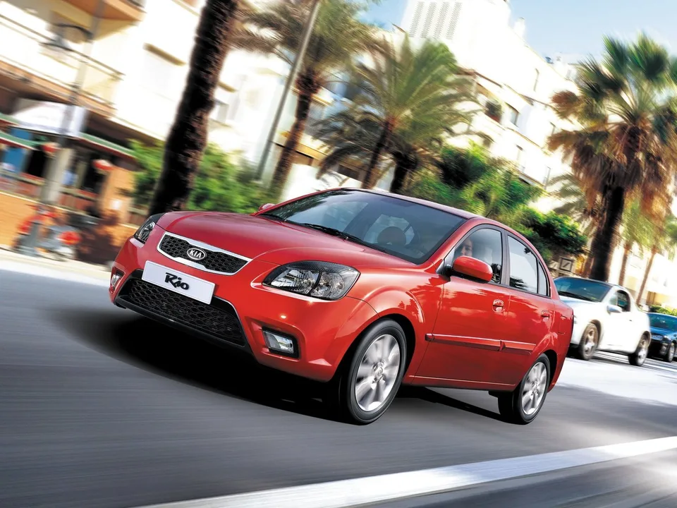 Kia Rio, Generation 2, JB, facelift, Sedan