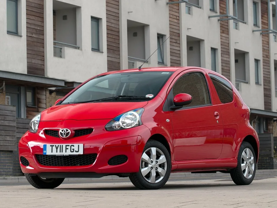 Toyota Aygo, 1 поколение, B10, рестайлинг, Хэтчбек, 3 двери