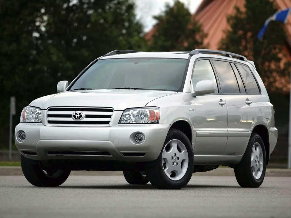 Toyota Highlander, 1 поколение, XU20, рестайлинг, Кроссовер / внедорожник