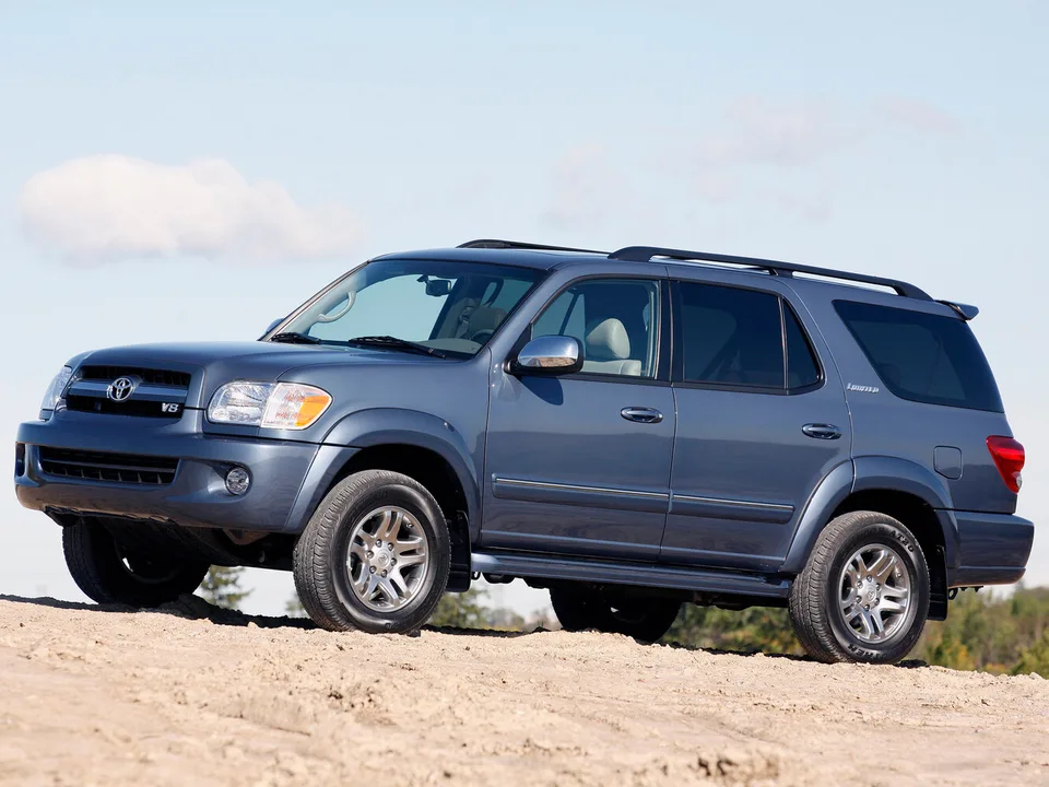 Toyota Sequoia, 1 поколение, XK30, XK40, рестайлинг, Кроссовер / внедорожник
