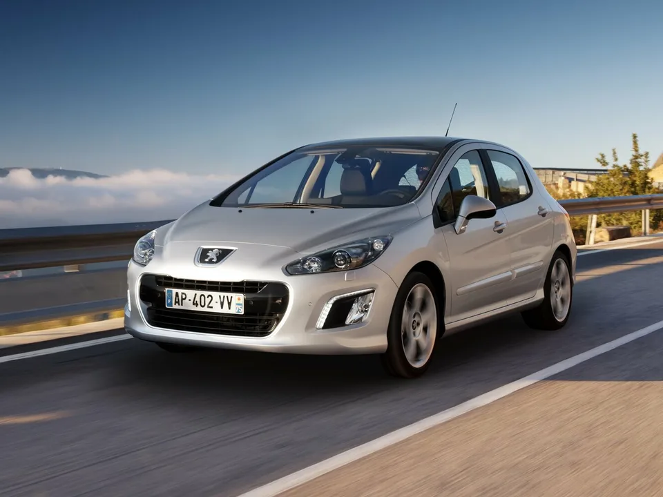 Peugeot 308, 1 поколение, T7, рестайлинг, Хэтчбек, 5 дверей