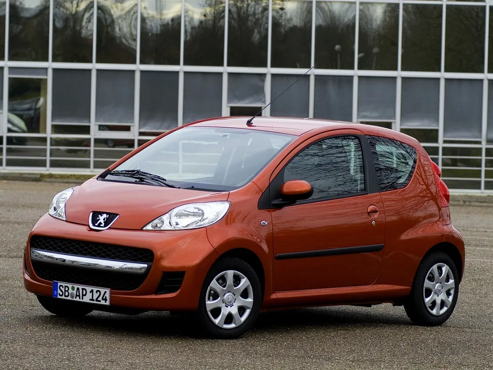 Peugeot 107, 1 поколение, рестайлинг, Хэтчбек, 3 двери