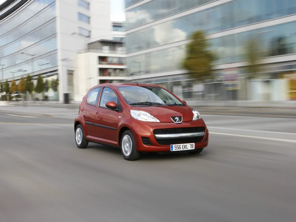 Peugeot 107, 1 поколение, рестайлинг, Хэтчбек, 5 дверей