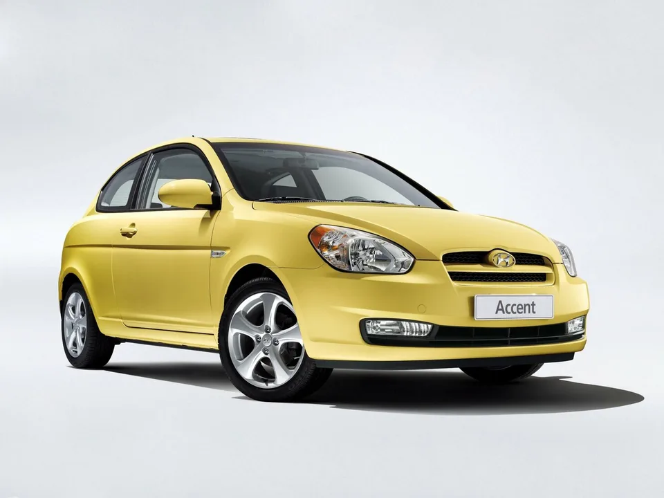 Hyundai Accent, Generation 3, MC, 3-door hatchback