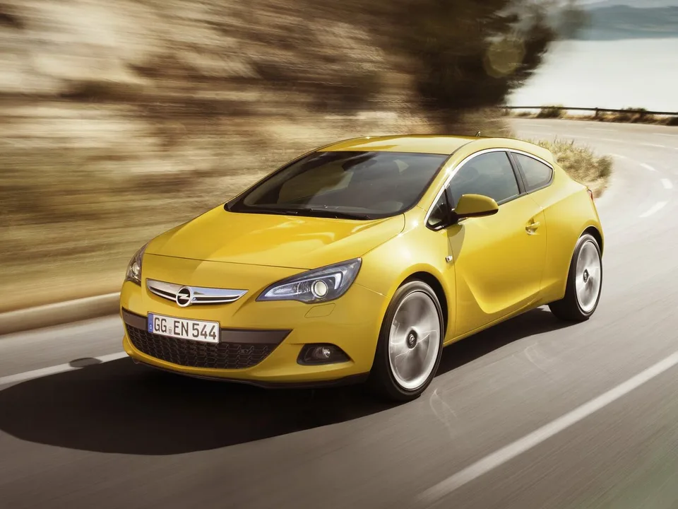 Opel Astra, J Рестайлинг, 3-door hatchback