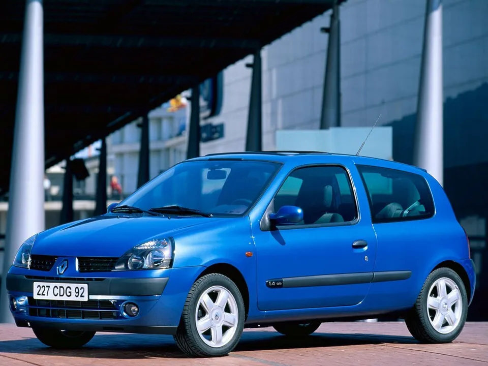 Renault Clio, 2 поколение, CB, рестайлинг, Хэтчбек, 3 двери