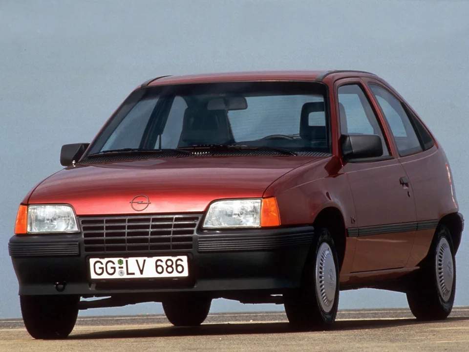 Opel Kadett, E, Хэтчбек, 3 двери