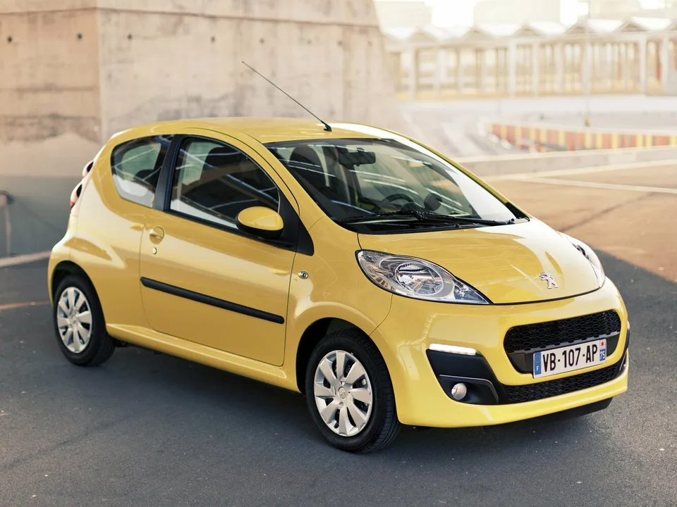 Peugeot 107, 1 поколение, 2-й рестайлинг, Хэтчбек, 3 двери