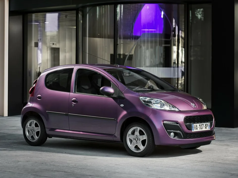 Peugeot 107, 1 поколение, 2-й рестайлинг, Хэтчбек, 5 дверей