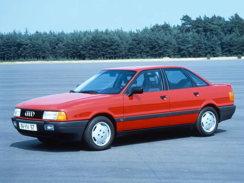 Audi 80, 3 поколение, B3, Седан