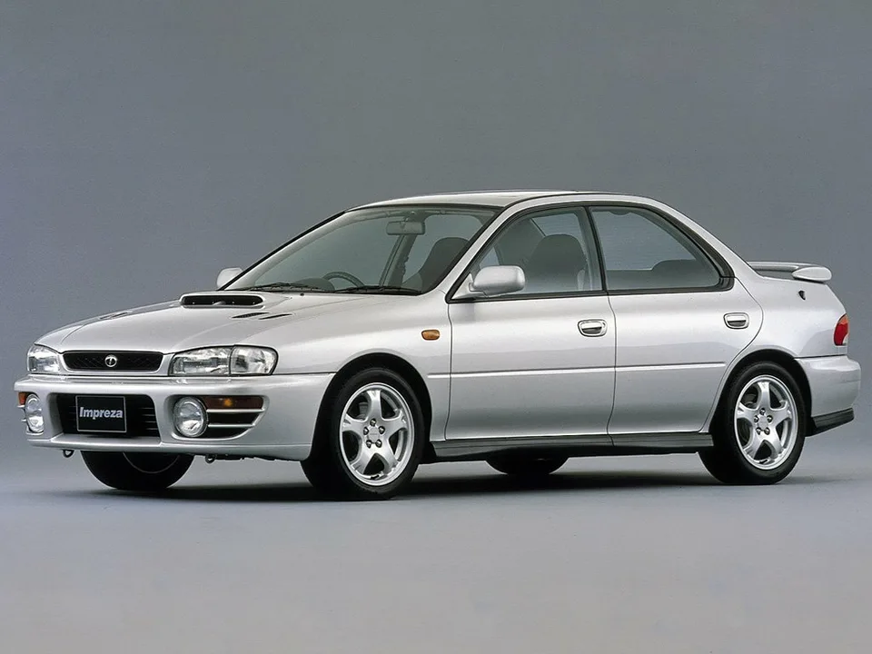 Subaru Impreza wrx, 1 поколение, GC/G10, Седан
