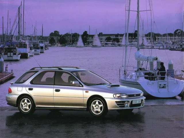 Subaru Impreza wrx, 1 поколение, GF/G10, Универсал
