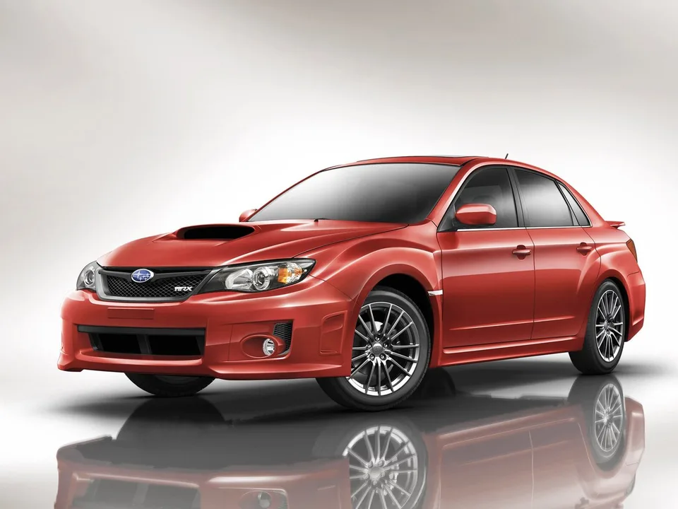 Subaru Impreza wrx, 3 поколение, GE, GV/G12/G22, рестайлинг, Седан