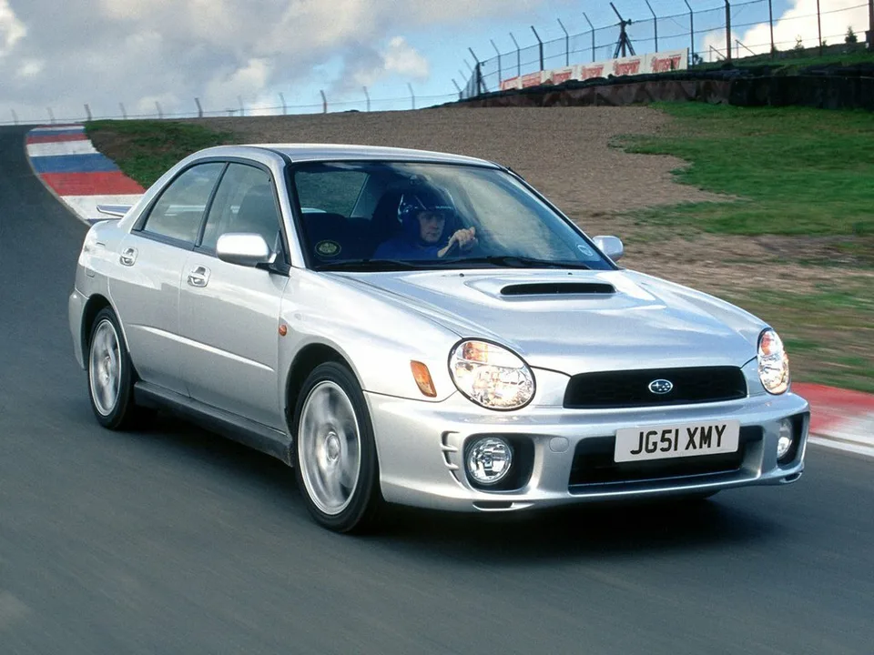 Subaru Impreza wrx, 2 поколение, GD/G11, Седан