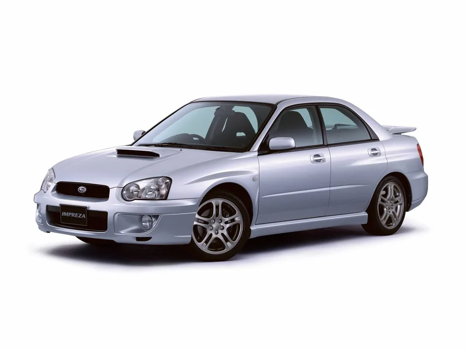 Subaru Impreza wrx, 2 поколение, GD/G11, рестайлинг, Седан