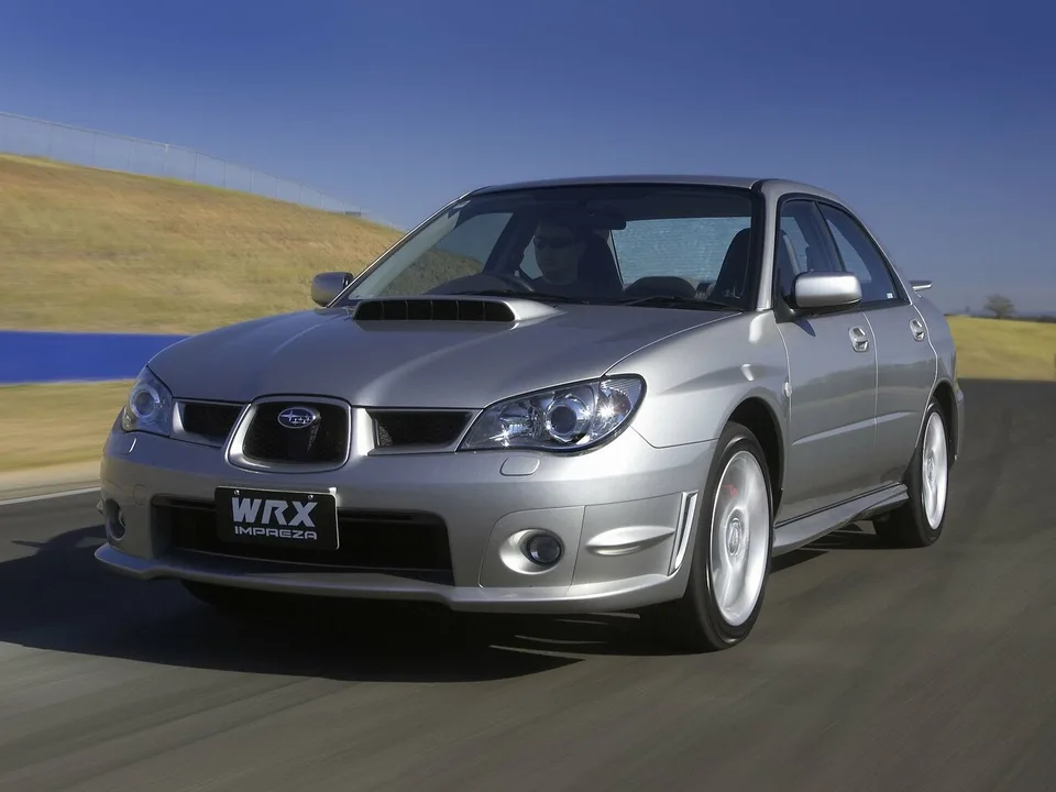 Subaru Impreza wrx, 2 поколение, GD/G11, 2-й рестайлинг, Седан