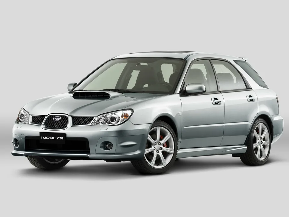 Subaru Impreza wrx, 2 поколение, GG/G11, 2-й рестайлинг, Универсал