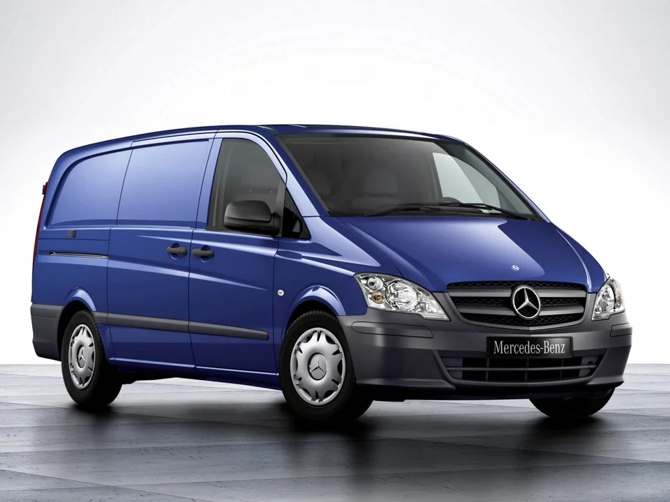 Mercedes-Benz Vito, 2 поколение, W639, рестайлинг, Цельнометаллический фургон