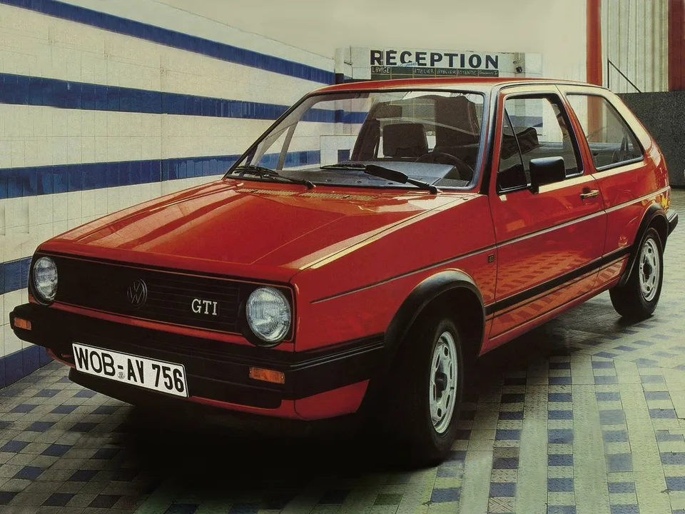 Volkswagen Golf, Generation 2, Mk2, 3-door hatchback