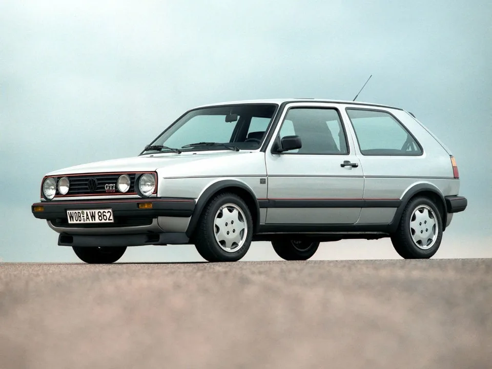 Volkswagen Golf GTI, II, Хэтчбек, 3 двери