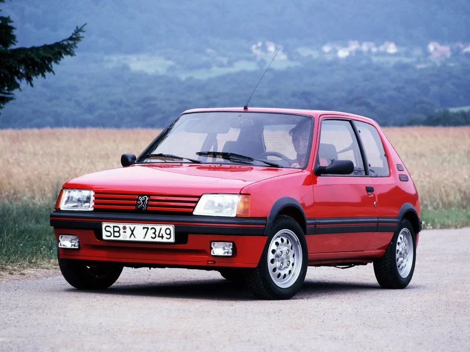 Peugeot 205 GTi, , Хэтчбек, 3 двери
