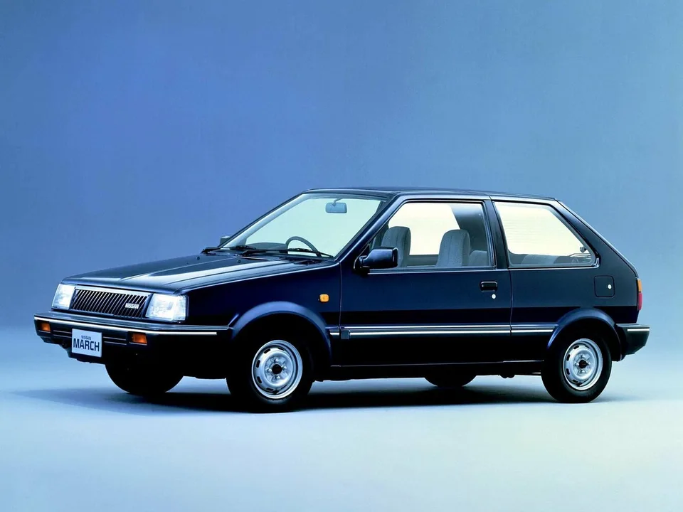 Nissan March, 1 поколение, Хэтчбек, 3 двери
