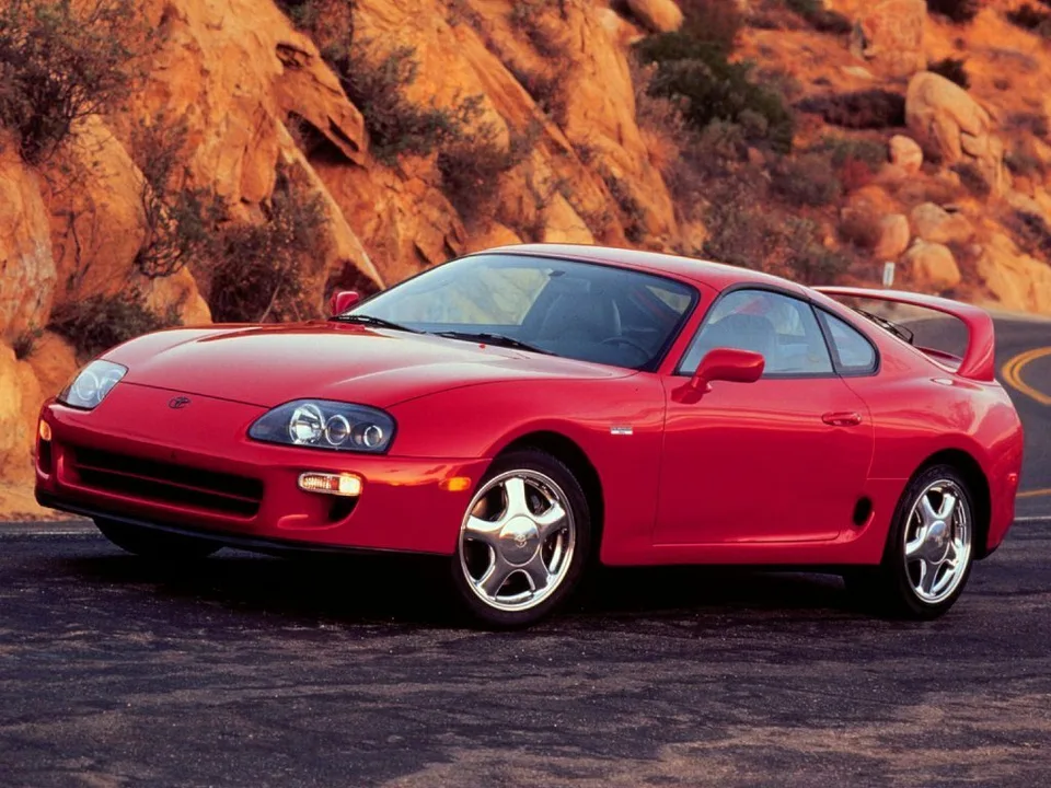 Toyota Supra, IV (A80) Рестайлинг, Купе