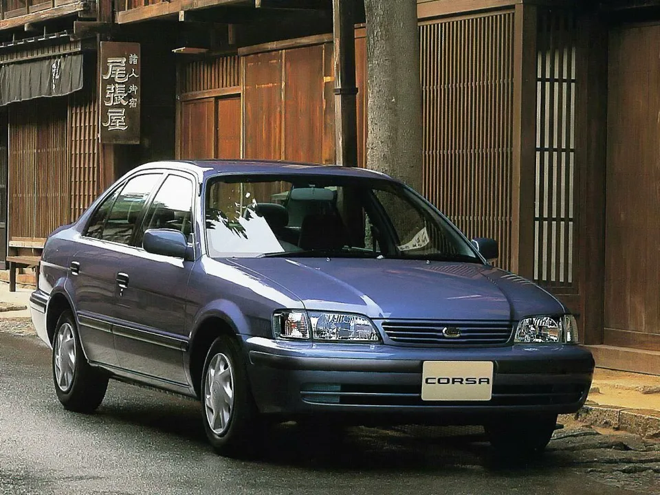 Toyota Corsa, 5 поколение, L50, рестайлинг, Седан