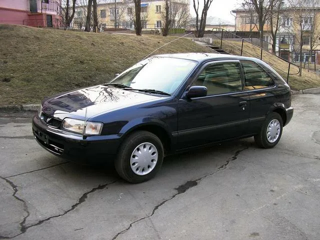 Toyota Tercel, 5 поколение, L50, рестайлинг, Хэтчбек, 3 двери
