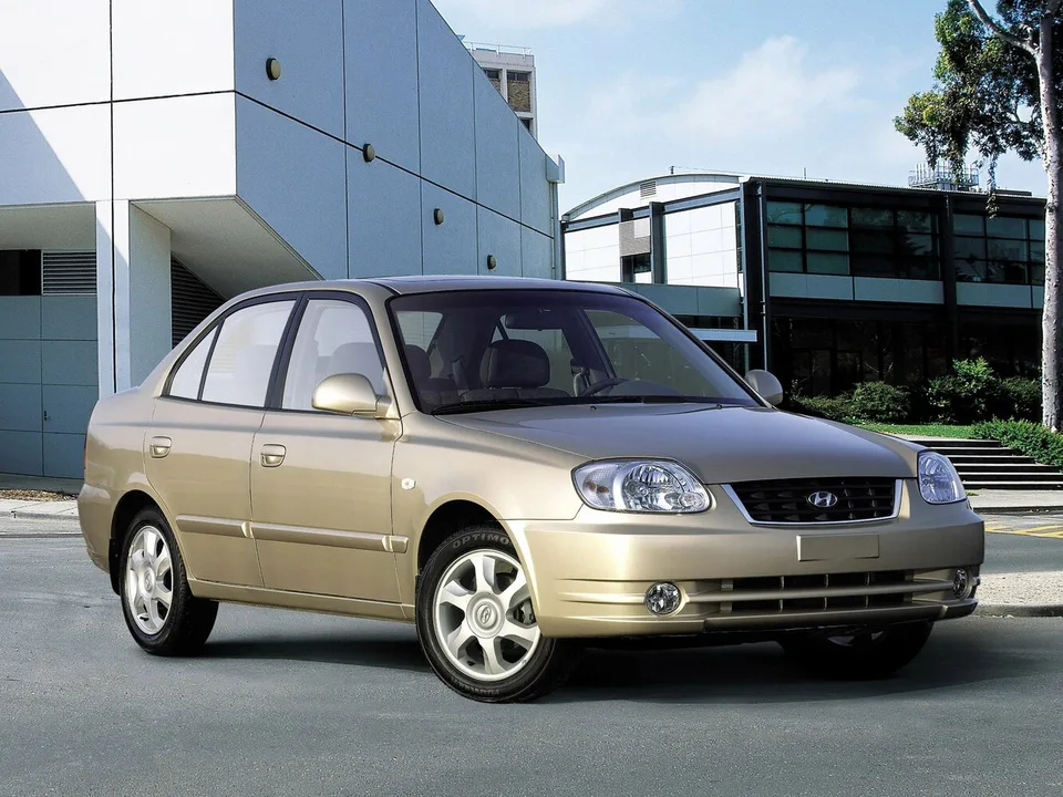 Hyundai Accent, Generation 2, LC2, facelift, Sedan