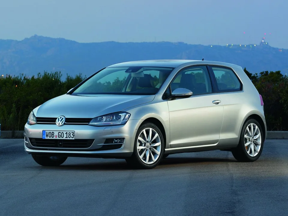 Volkswagen Golf, Generation 7, Mk7, 3-door hatchback