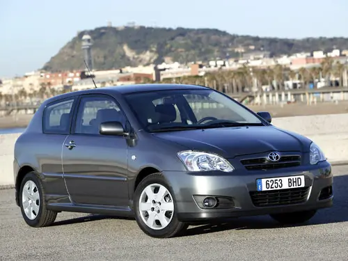 Toyota Corolla, 9 поколение, E120, рестайлинг, Хэтчбек, 3 двери