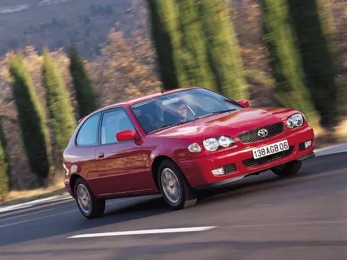 Toyota Corolla, 8 поколение, E110, рестайлинг, Хэтчбек, 3 двери