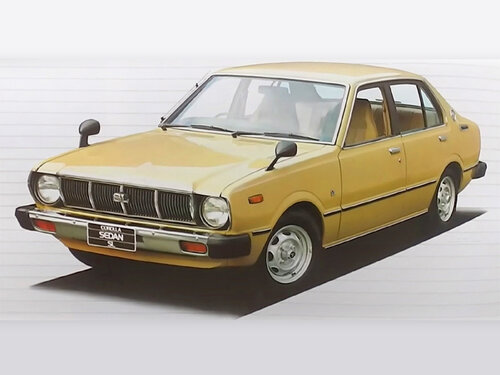 Toyota Corolla, 3 поколение, E50, 2-й рестайлинг, Седан