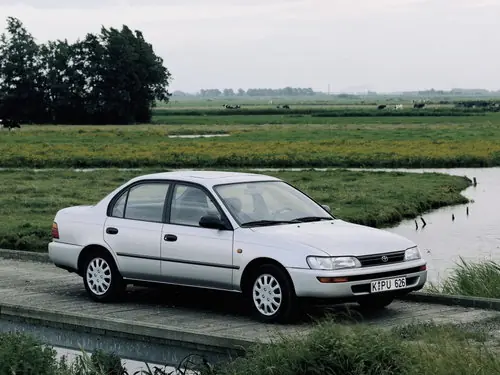 Toyota Corolla, 7 поколение, E100, Седан